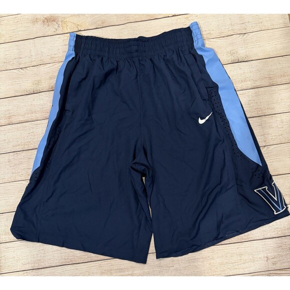 Nike Other - Nike Villanova Wildcats Navy Blue Basketball Shorts Mens Size XXL